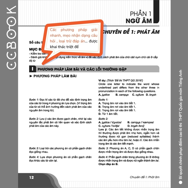 Sách - Bí quyết chinh phục điểm cao kì thi THPT Quốc gia môn Tiếng Anh