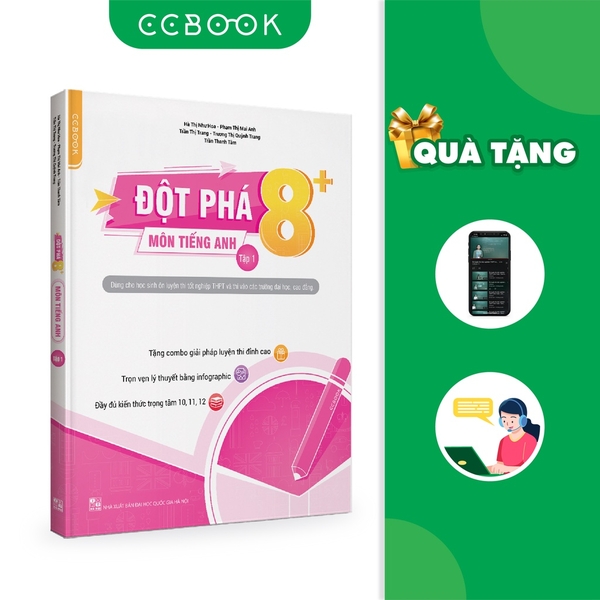 Sách - Đột Phá 8+ Môn Tiếng Anh