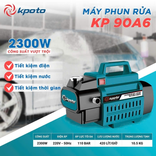 Máy rửa xe Kpoto KP 90A6