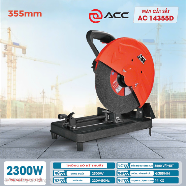 Máy cắt sắt ACC AC14355D