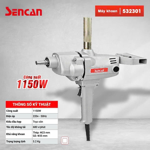 Máy khoan chuồn Sencan 532301