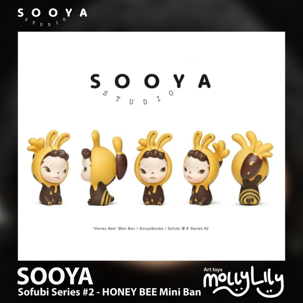 SooyaStudio　ソフビ　Mini Ban　Honey Bee 58d73e68-1549-43ba-a30d-