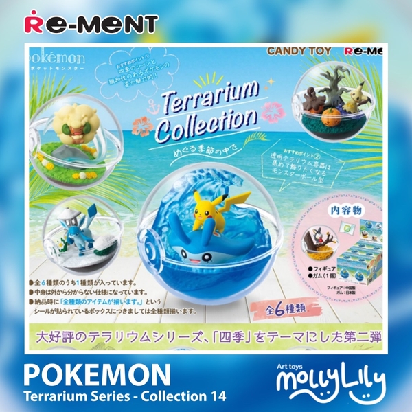 Hộp mù Blind Box POKEMON Terrarium Four Seasons Collection