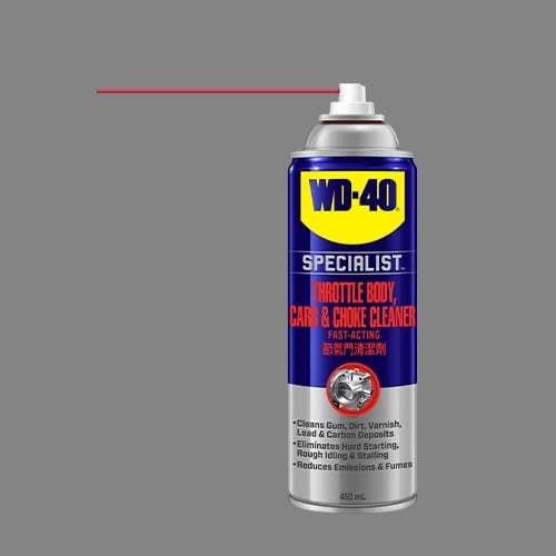 DẦU TẨY RỬA BỘ CHẾ HÒA KHÍ WD-40 450ml Thrttl, Carb, Choke Cleaner