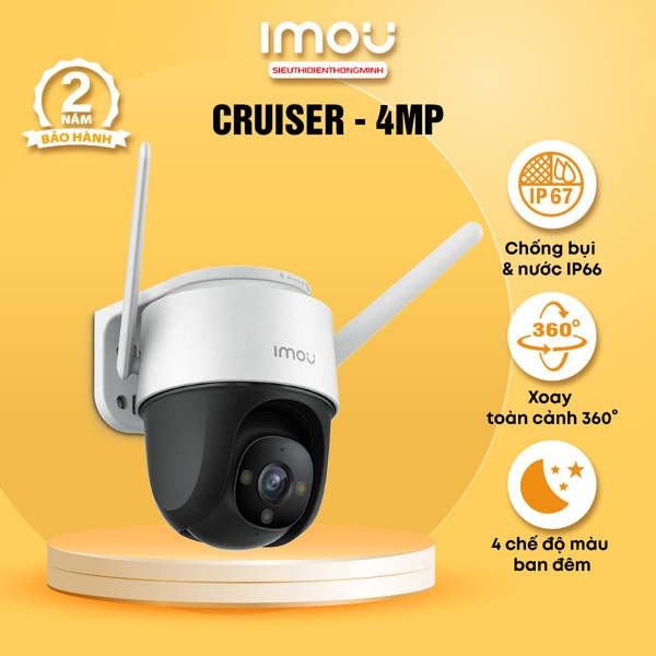 Camera IMOU IPC-S42FP (Wifi quay quét 4MP)