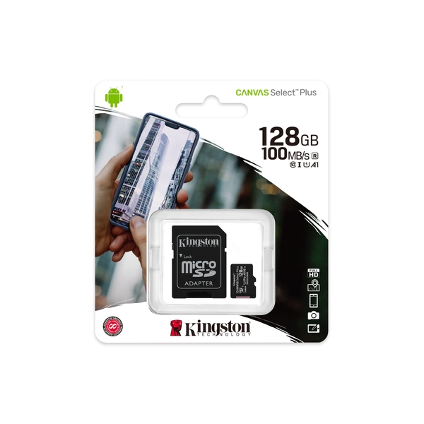 Thẻ nhớ MicroSD 128Gb Kingston chính Hãng