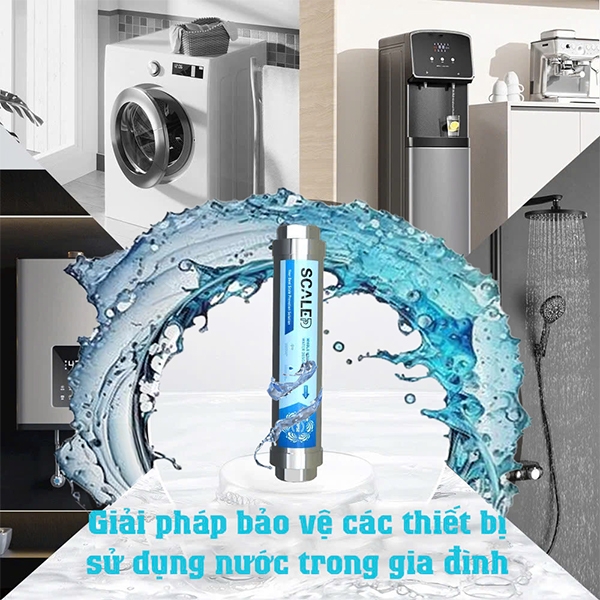 Thiết bị chống cáu cặn ScaleDP - Giải pháp bảo vệ các thiết bị sử dụng nước trong gia đình