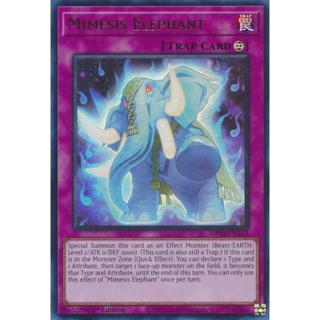 Bi Yugioh Chnh Hng ] Mimesis Elephant - MP24-EN163 - Ultra Rare 1st  Edition
