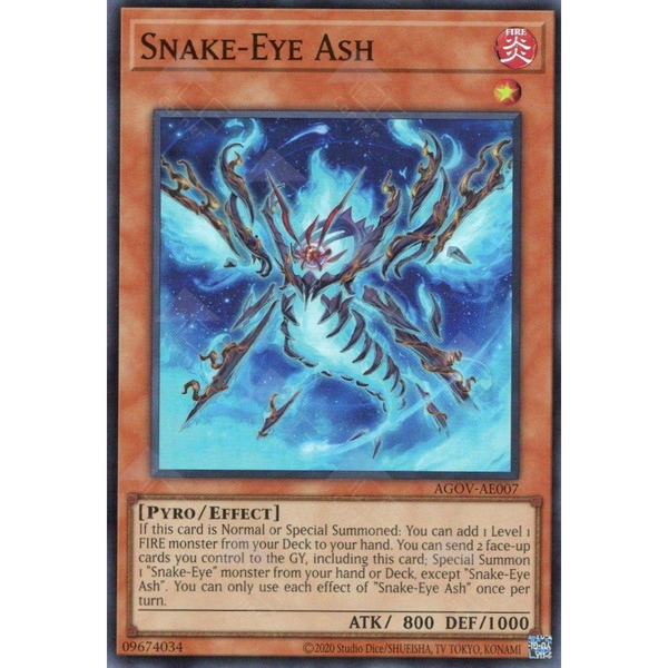 Snake-Eye Ash AGOV-JP007 | Age of Overlord main image 1
