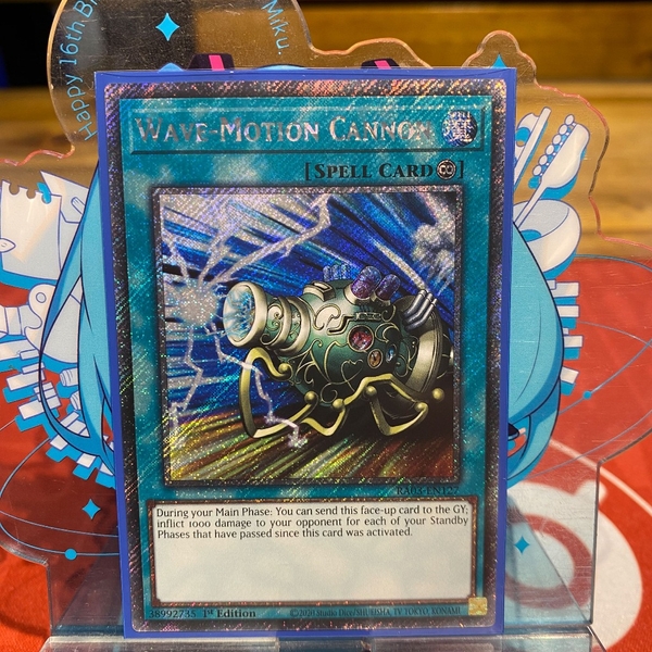 yugioh wave motion cannon deck Wave-Motion (Platinum Secret Rare) - RA03-EN127 - Platinum Secret Rare 2019 Yu-Gi-Oh! Duel Devastator 1st