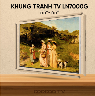 Google Tivi Coocaa 4K 55 inch 55LN7000G  Mới 100%