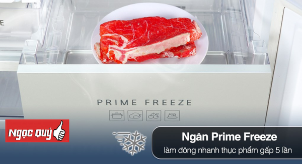 Tủ lạnh Panasonic Inverter 495 lít Multi Door PRIME+ Edition NR-CW530XMMV  mới 100% BH 2 năm