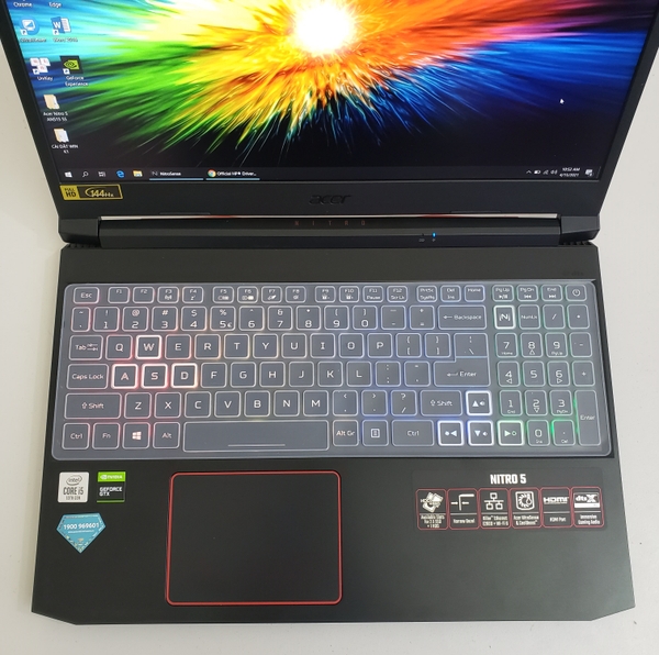 Miếng lót phím, phủ phím laptop Acer Nitro 5 2020 AN515-51, predator helios 300 2019 2020