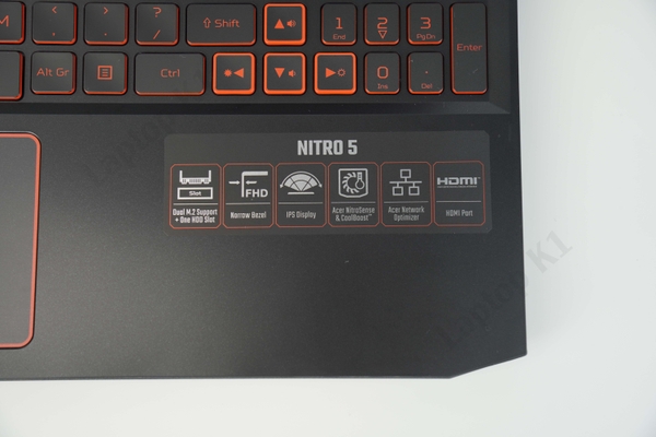 Laptop Gaming Acer Nitro 5 AN515-54 2019 - Core i7 9750H GTX 1650 15.6 inch FHD IPS