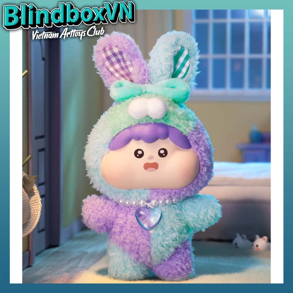 Fluffy Meatball Plush Keychain Blind box Series