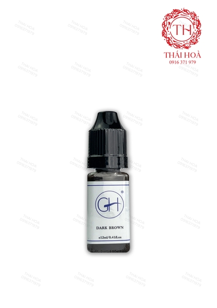 MỰC GH DARKBROWN 12ML