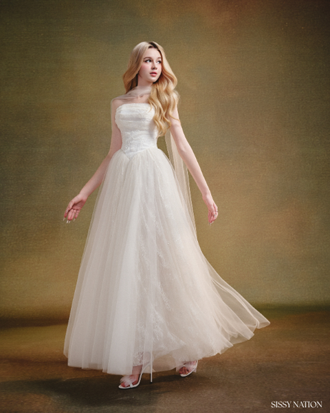 Amelia Corset Dress (Limited Edition) - White