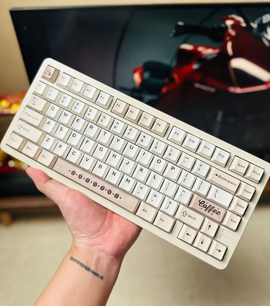 Bàn phím cơ Furycube F75 Ultra - Khung nhôm CNC núm xoay cao cấp