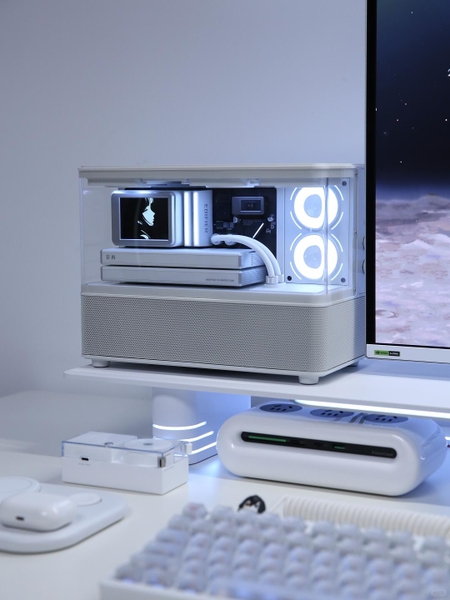 Loa Bluetooth Edifier NEW CYBER – Thiết Kế Cyberpunk, Màn Hình Hiển Thị, Âm Trầm Mạnh Mẽ