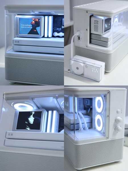 Loa Bluetooth Edifier NEW CYBER – Thiết Kế Cyberpunk, Màn Hình Hiển Thị, Âm Trầm Mạnh Mẽ