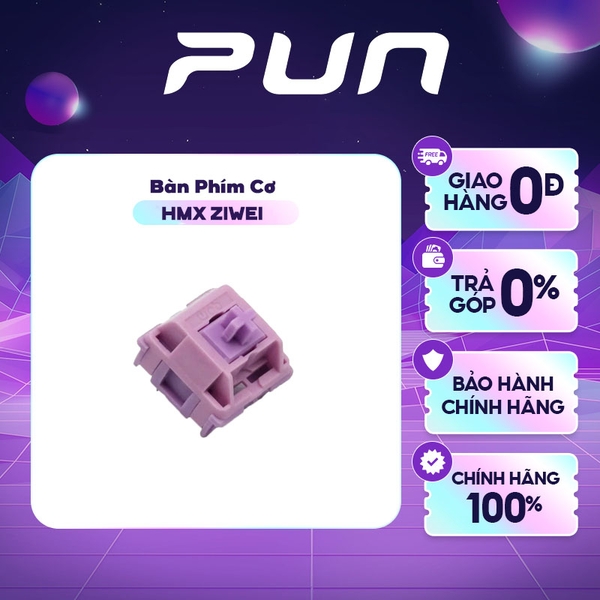 Switch HMX Ziwei 5 PIN Linear 45g công tắc bàn phím Switch HMX Ziwei
