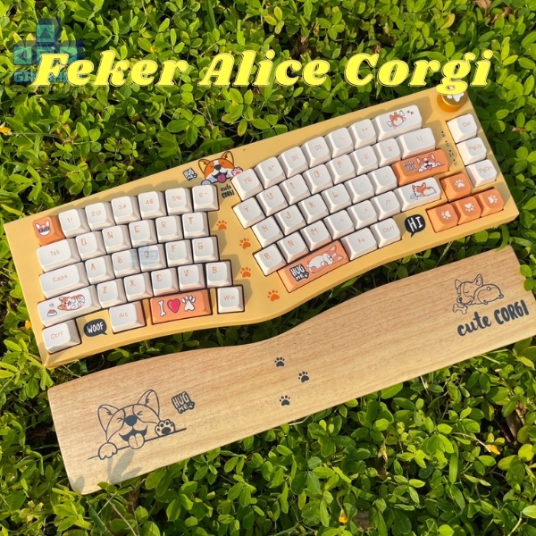 Bàn phím cơ không dây FEKER ALICE 80 - CORGI | 3 modes | Hotswap 
