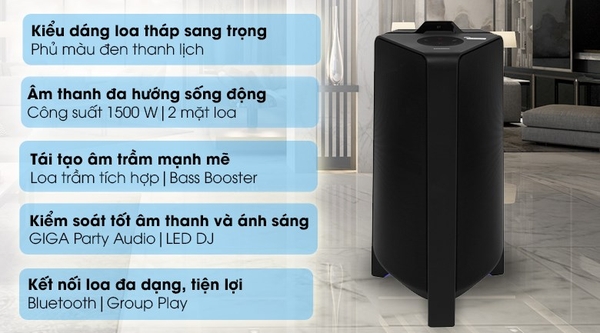 Loa Tháp Samsung MX-T70/XV
