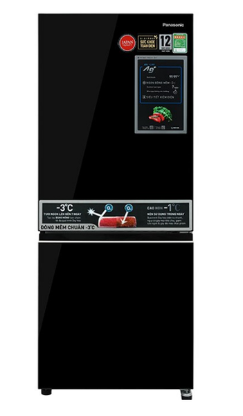 Tủ lạnh Panasonic Inverter 2 cánh 255 Lít NR-BV281BVKV  Mới 100% CHính Hãng