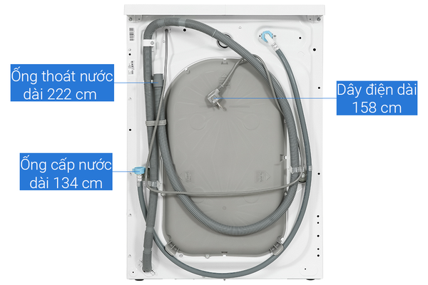 Máy giặt Electrolux EWF1024D3WB  Inverter 10 kg