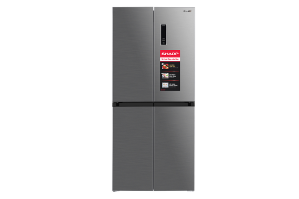 Tủ lạnh Sharp Inverter 362 lít Multi Door SJ-FX420V-SL Chính hãng