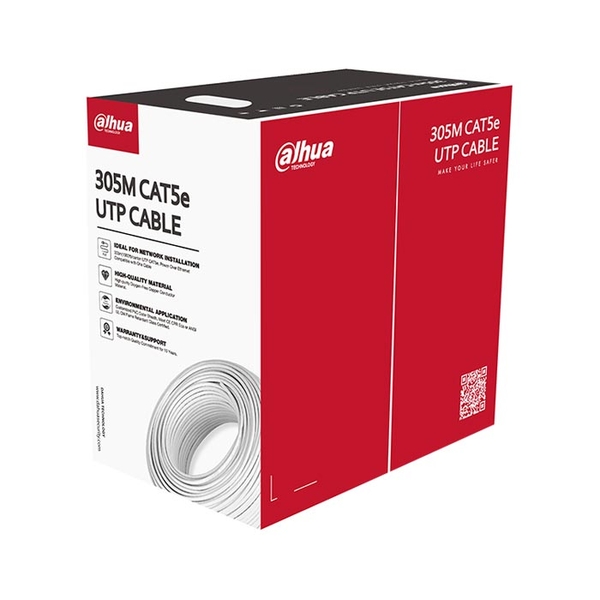 Cáp mạng Dahua CAT5E-UTP (Xám) ĐNC