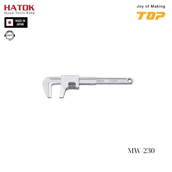 Mỏ lết vặn ống TOP KOGYO MW-230 Nhật Bản