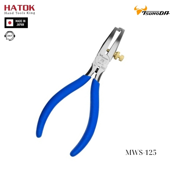 Kìm tuốt dây 125mm Tsunoda MWS-125 Nhật Bản