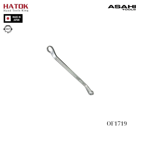 Cờ lê 2 đầu vòng 17x19mm Asahi OF1719 Nhật Bản
