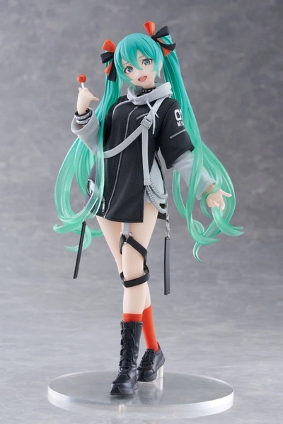 Mô hình Anime Hatsune Miku - Vocaloid - Hatsune Miku Fashion Series - Punk (Taito) Chính Hãng