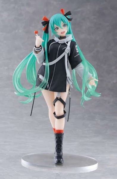 Mô hình Anime Hatsune Miku - Vocaloid - Hatsune Miku Fashion Series - Punk (Taito) Chính Hãng