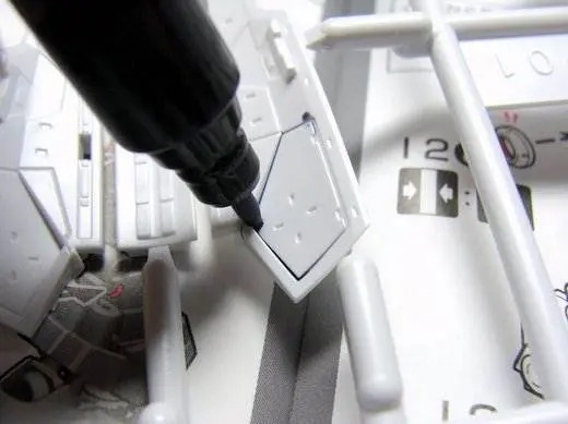 Bút kẻ lằn chìm kẻ line bút chấm chảy Mr. Hobby Gundam Marker GM301 GM302 GM303 Của MR Hobby