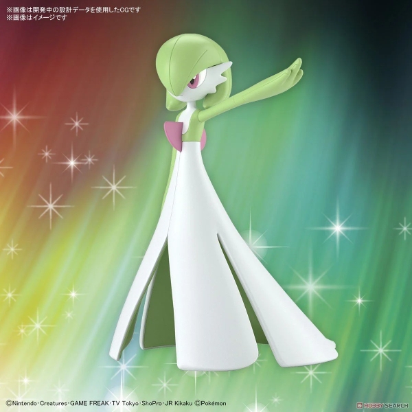 Mô Hình Lắp Ráp Pokemon PLAMO COLLECTION 49 SELECT SERIES Gardevoir của Bandai Nhật Bản