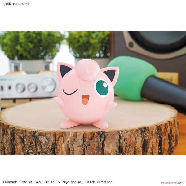 Mô Hình Lắp Ráp Pokemon PLAMO COLLECTION QUICK!! 09 Jigglypuff của Bandai Nhật bản