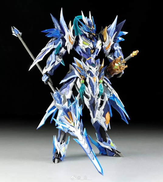 Mô Hình lắp Ráp MNP-XH05 Triệu Vân Zhao Yun của Motor Nuclear (có kèm ngựa)