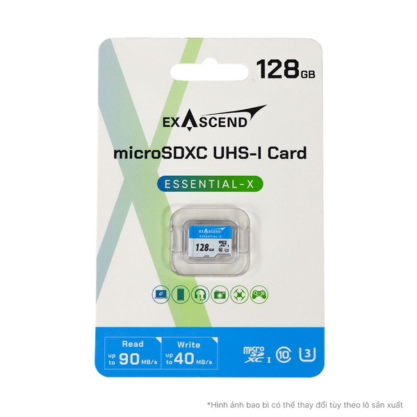 Thẻ nhớ microSDXC Exascend Essential-X  UHS-I U3 V10