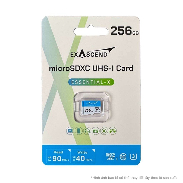 Thẻ nhớ microSDXC Exascend Essential-X  UHS-I U3 V10