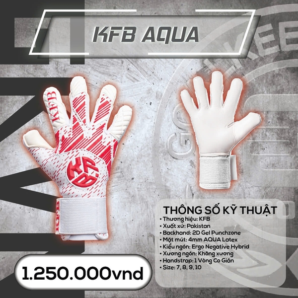Găng tay thủ môn KFB Aqua