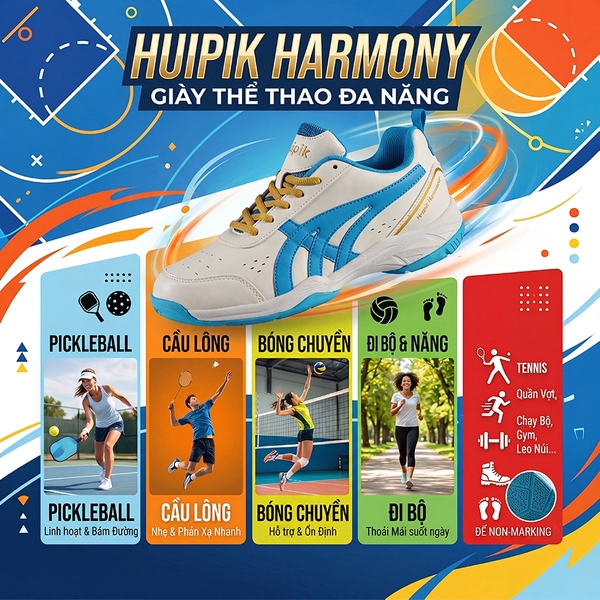 Giày thể thao đa năng HUIPIK HARMONY