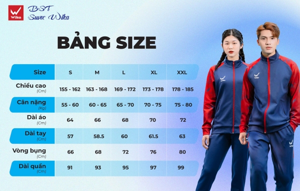 Bộ quần áo thể thao mùa đông Wika Suvec Moza Chạy Bộ Tập Thể Dục