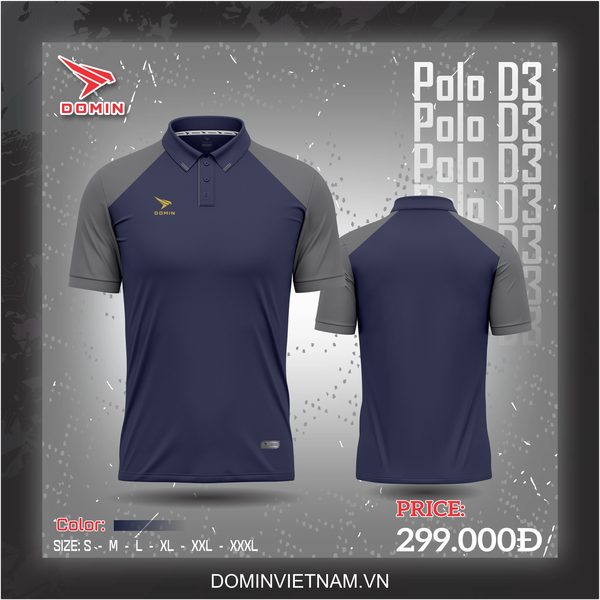 Áo Polo Thể Thao Domin D3