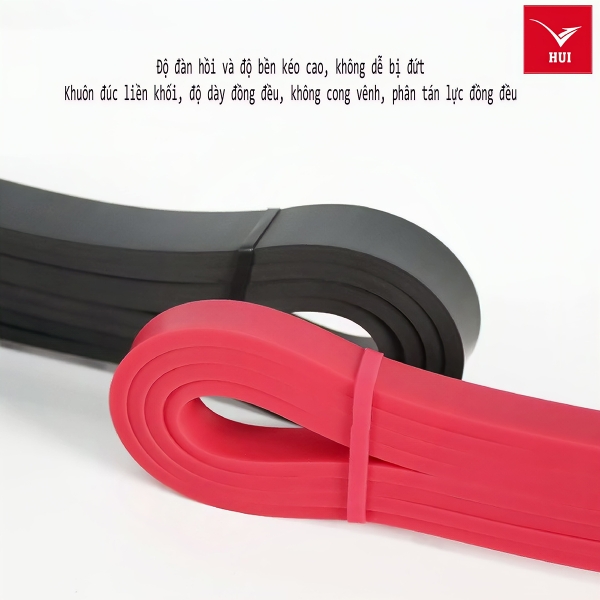 Dây kháng lực GYM Power band cao su đàn hồi thể thao đa năng, tập toàn thân, tập tay, chân, đùi mông vai