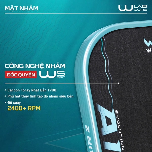 Vợt Pickleball Wika Quang Dương Air 2