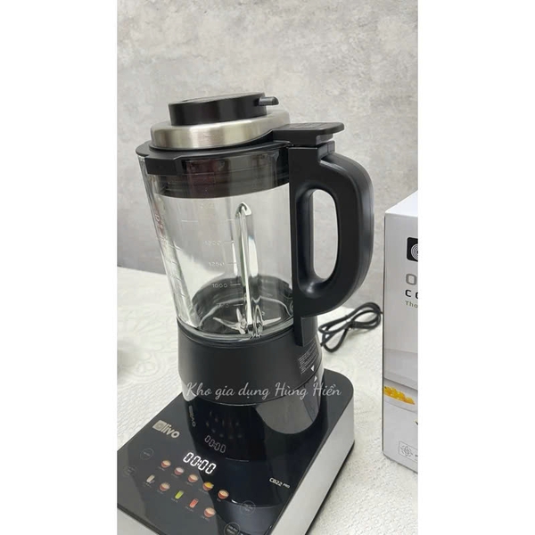 Máy làm sữa hạt, nấu sữa đậu nành Olivo CB22 Pro - Dung tích 1.75 lít - Công suất 1800W - Hàng chính hãng bảo hành 24 tháng