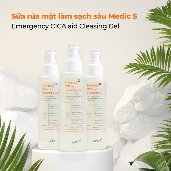 Sữa rửa mặt MedicS
